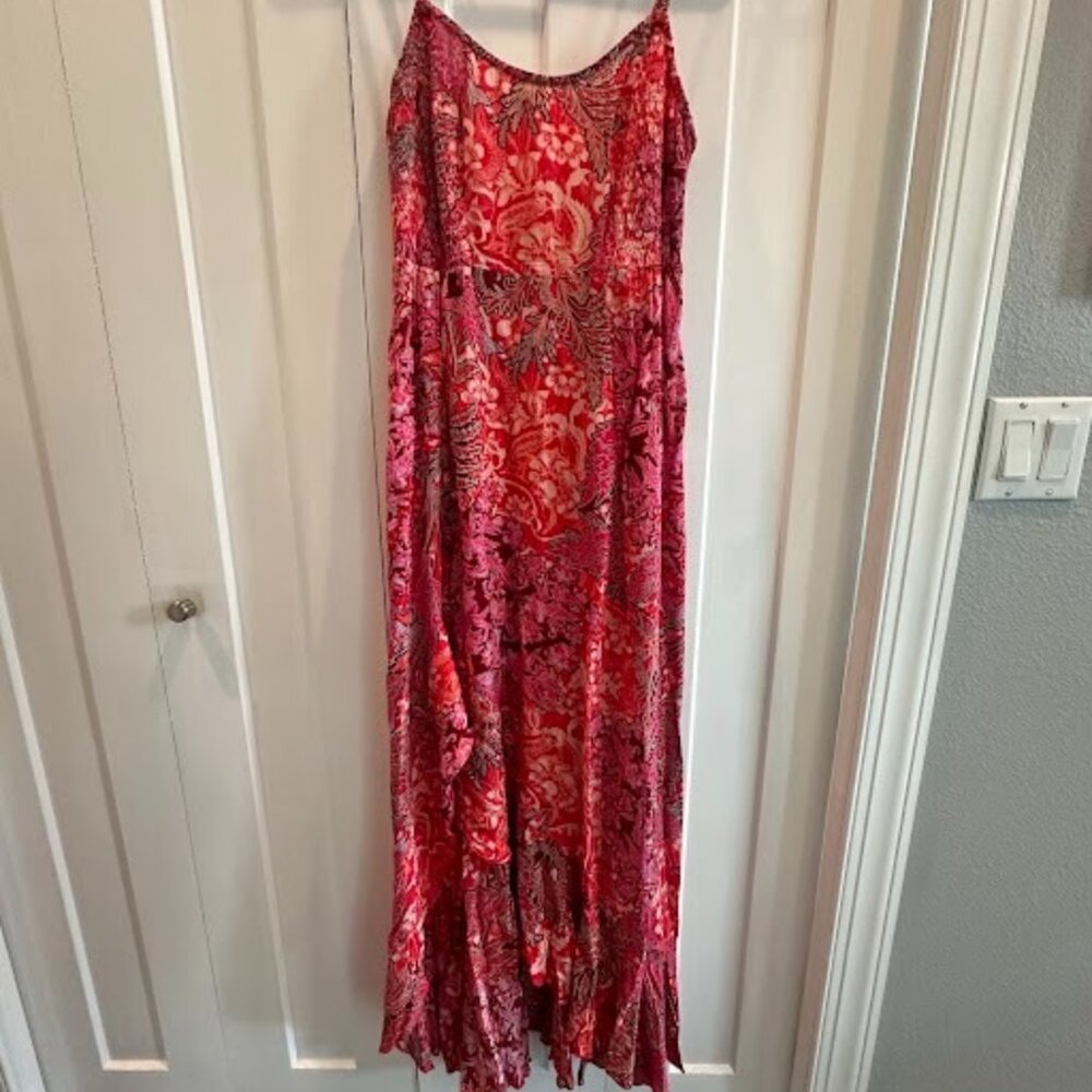 Free People Pink Paisley Print dress